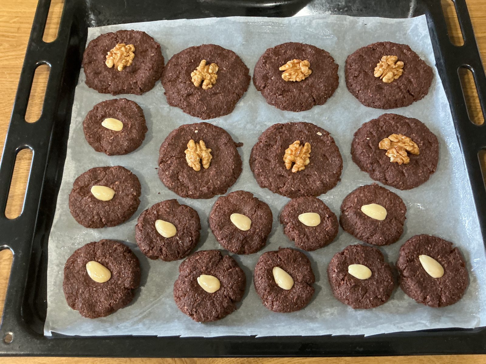 Photo de la recette : Broas de banana et de chocolat