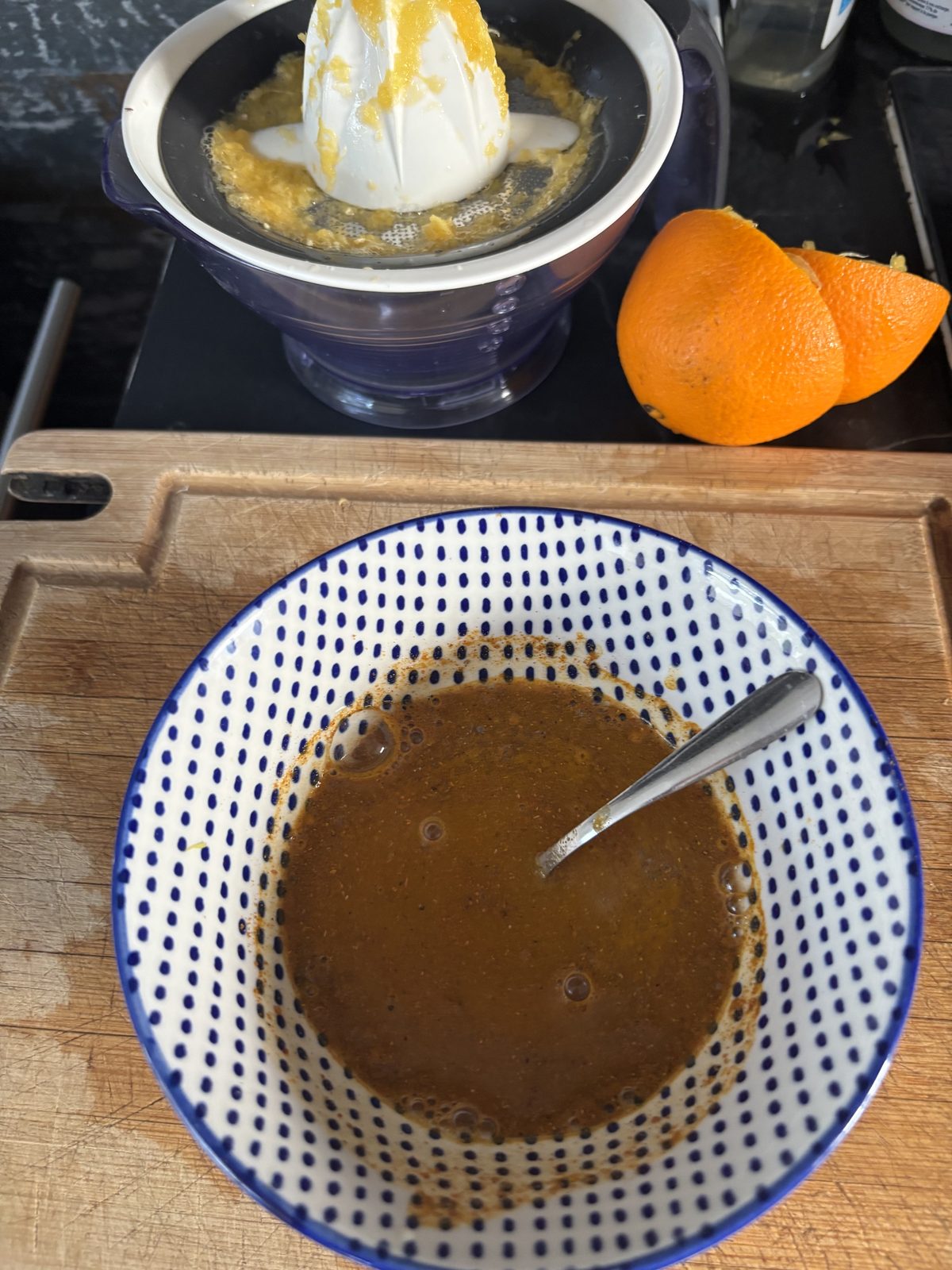 Étape 2 : Endives braisées au curry et à l'orange