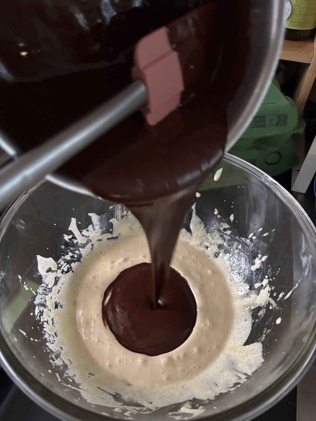 Étape 4 : Gâteau de petits lus à la mousse chocolat