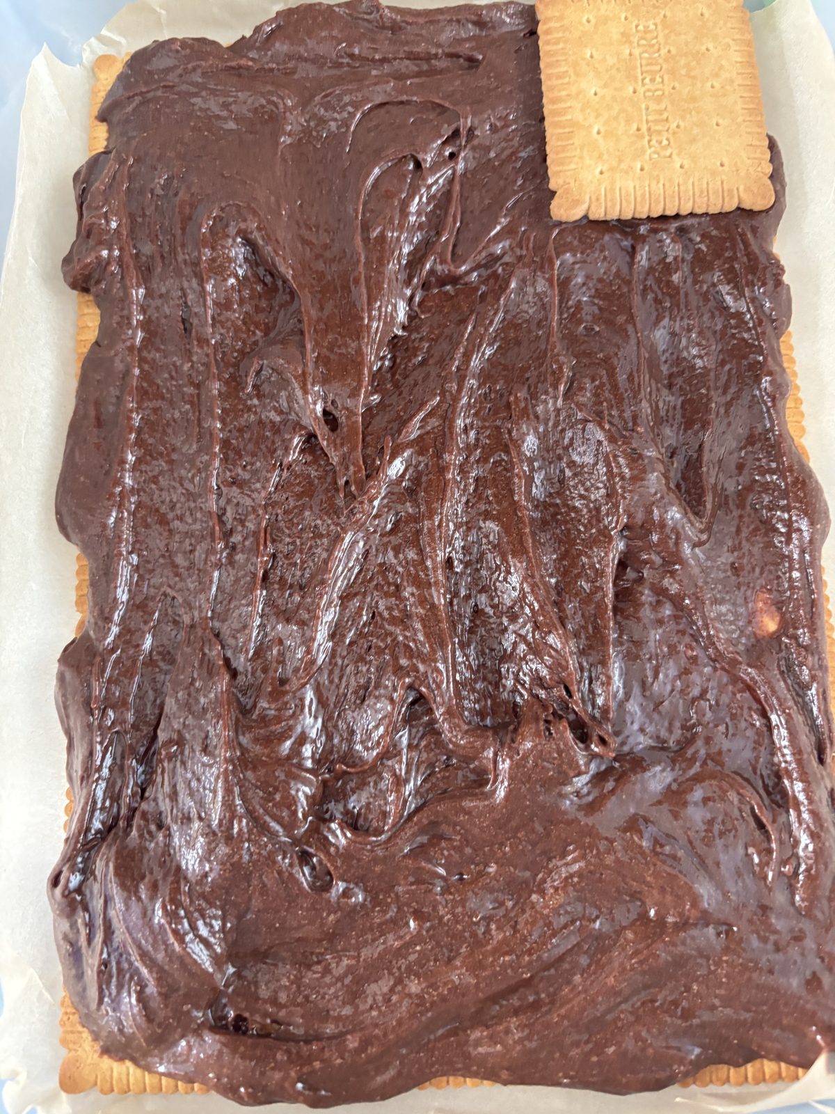 Étape 8 : Gâteau de petits lus à la mousse chocolat