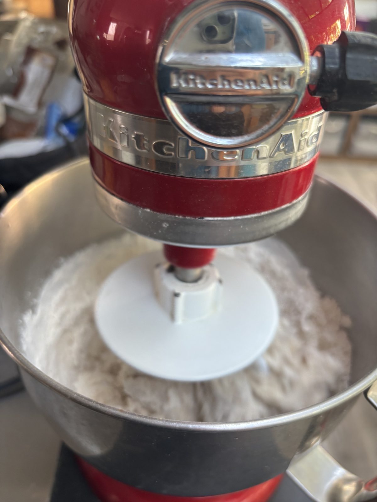 Pain de campagne au levain, Phase 1 : Préparation de la pâte, photo 7