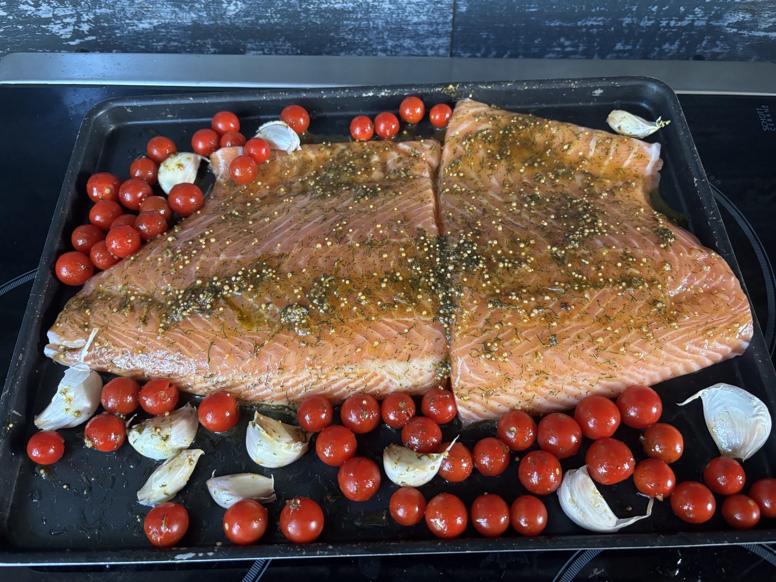 Photo de la recette : Saumon au four