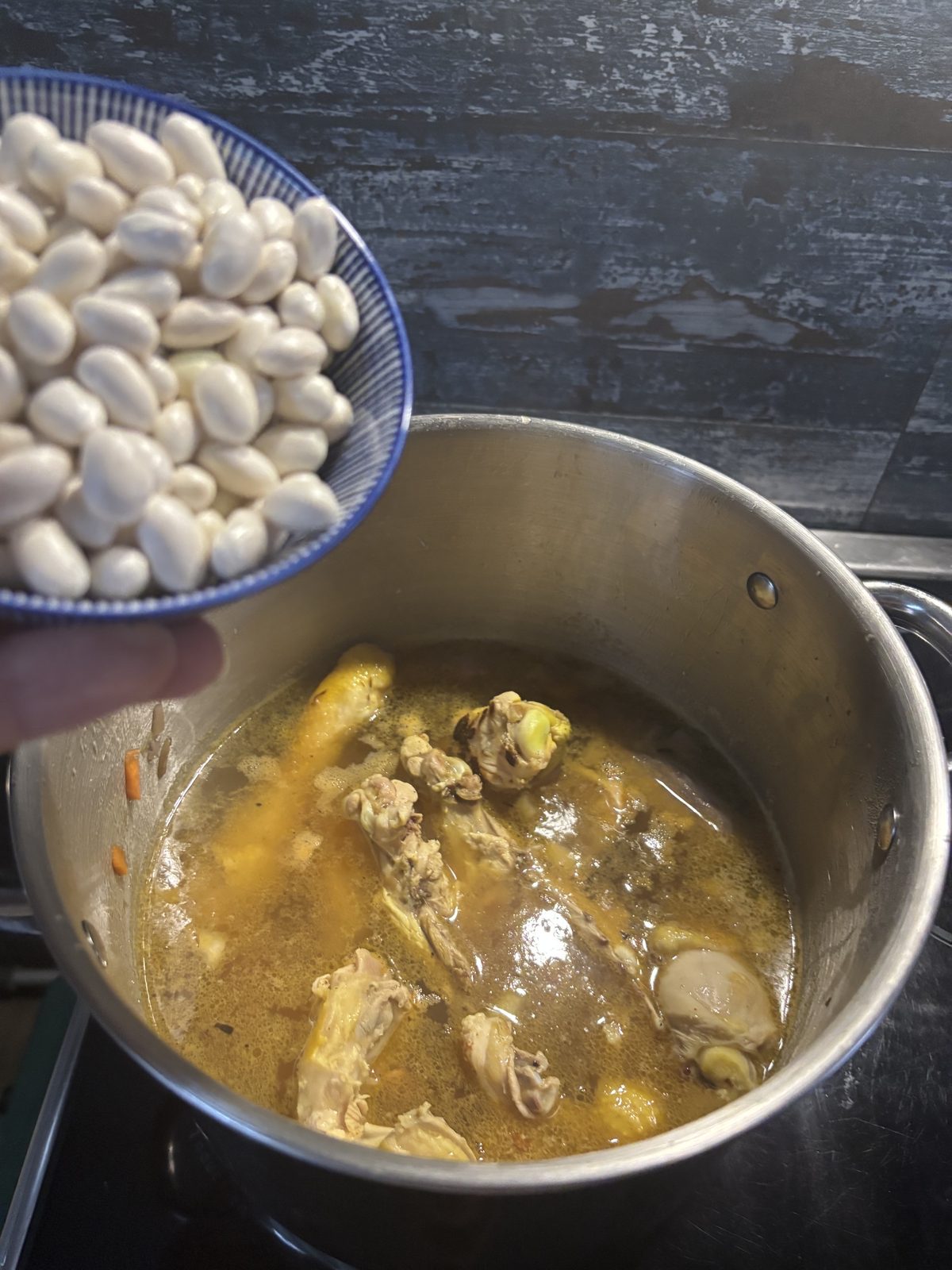 Étape 10 : Soupe de poulet aux petits légumes