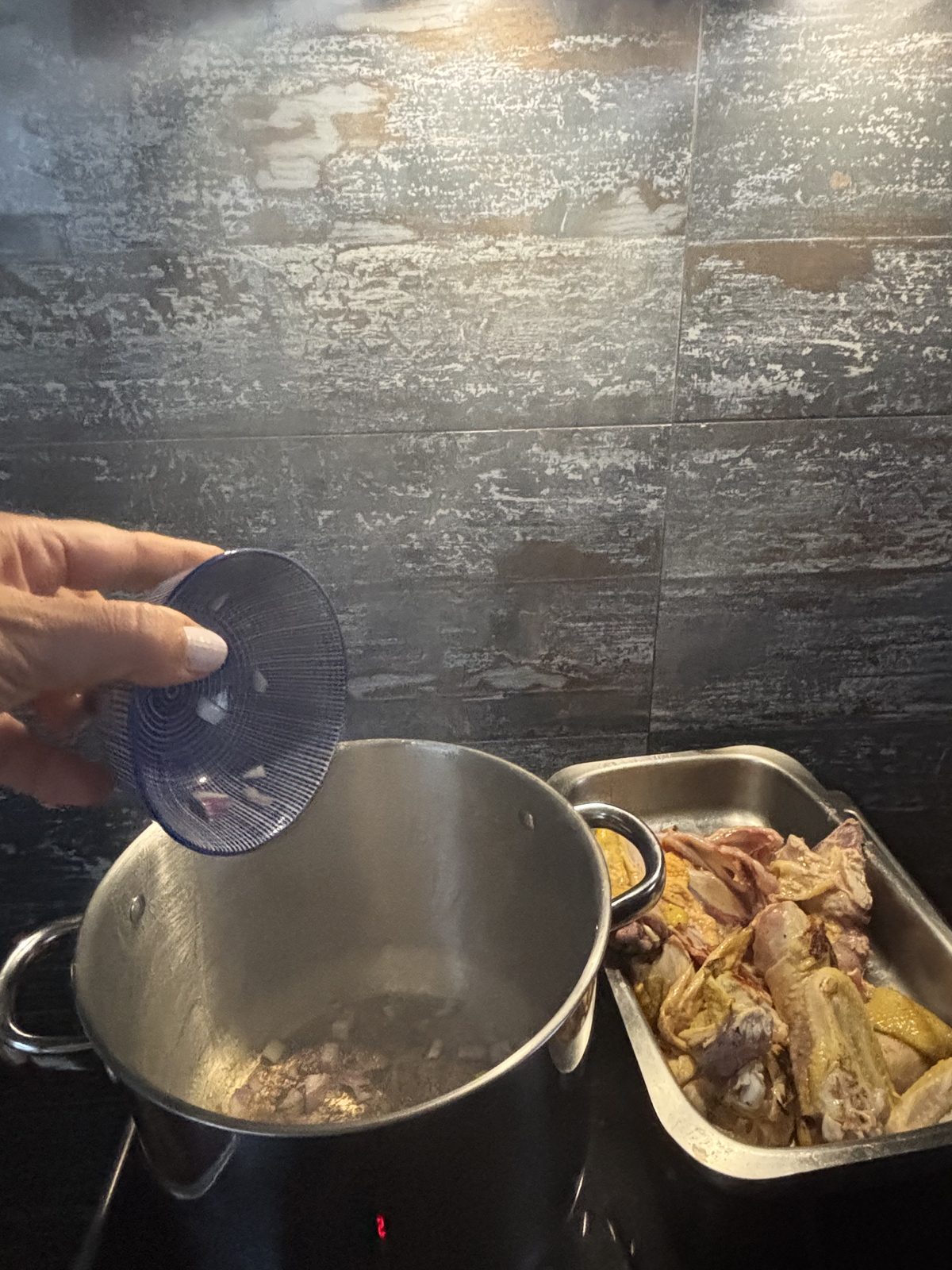 Étape 4 : Soupe de poulet aux petits légumes