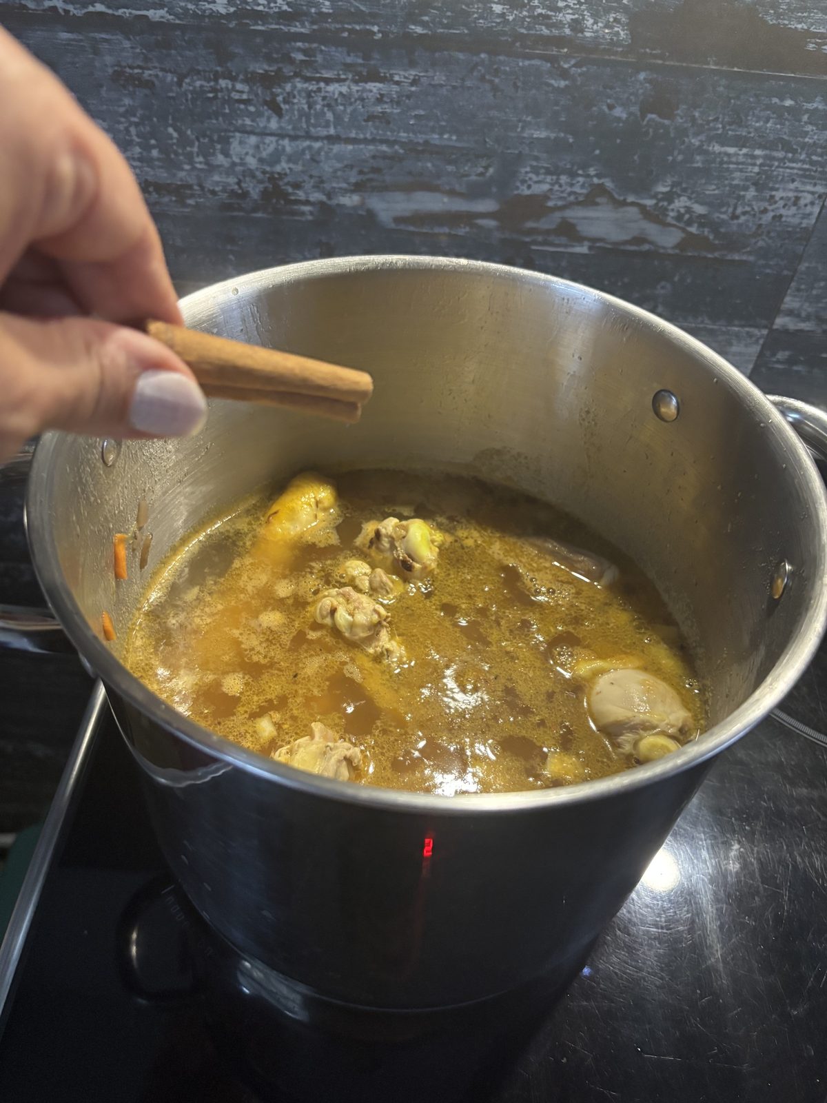 Étape 8 : Soupe de poulet aux petits légumes